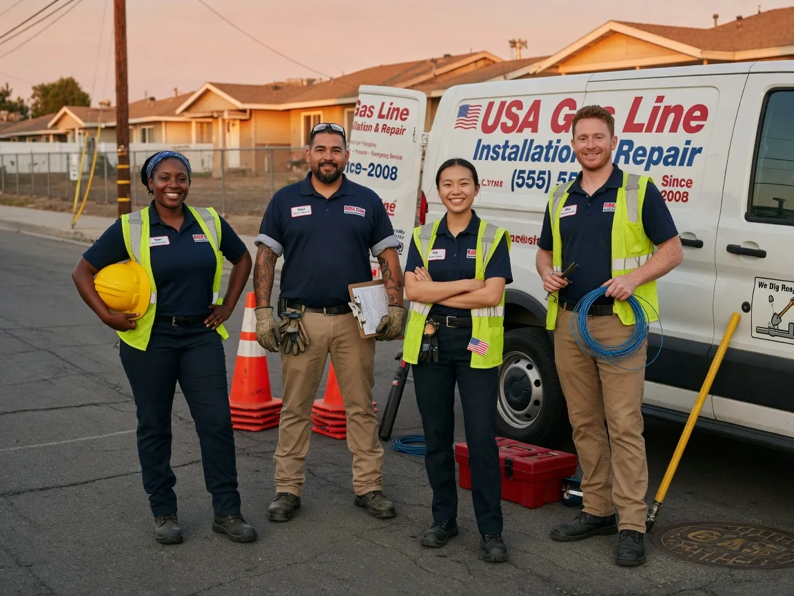 Gas Line Installation company in Paris, MI
