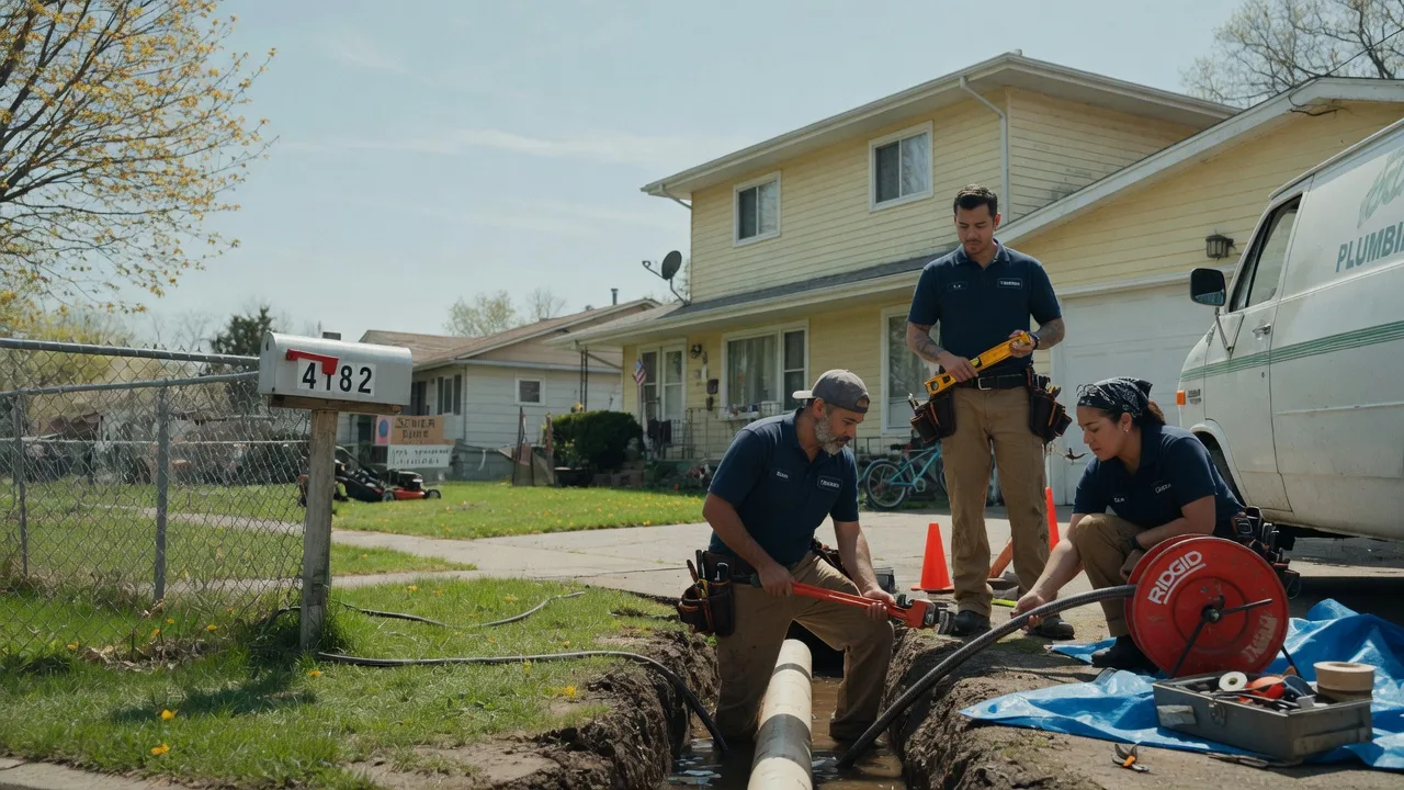 Gas Line Repair in Paris, MI near me